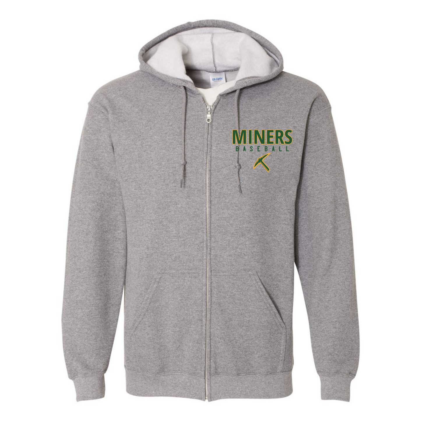 Full-Zip Hooded Sweatshirt Baseball