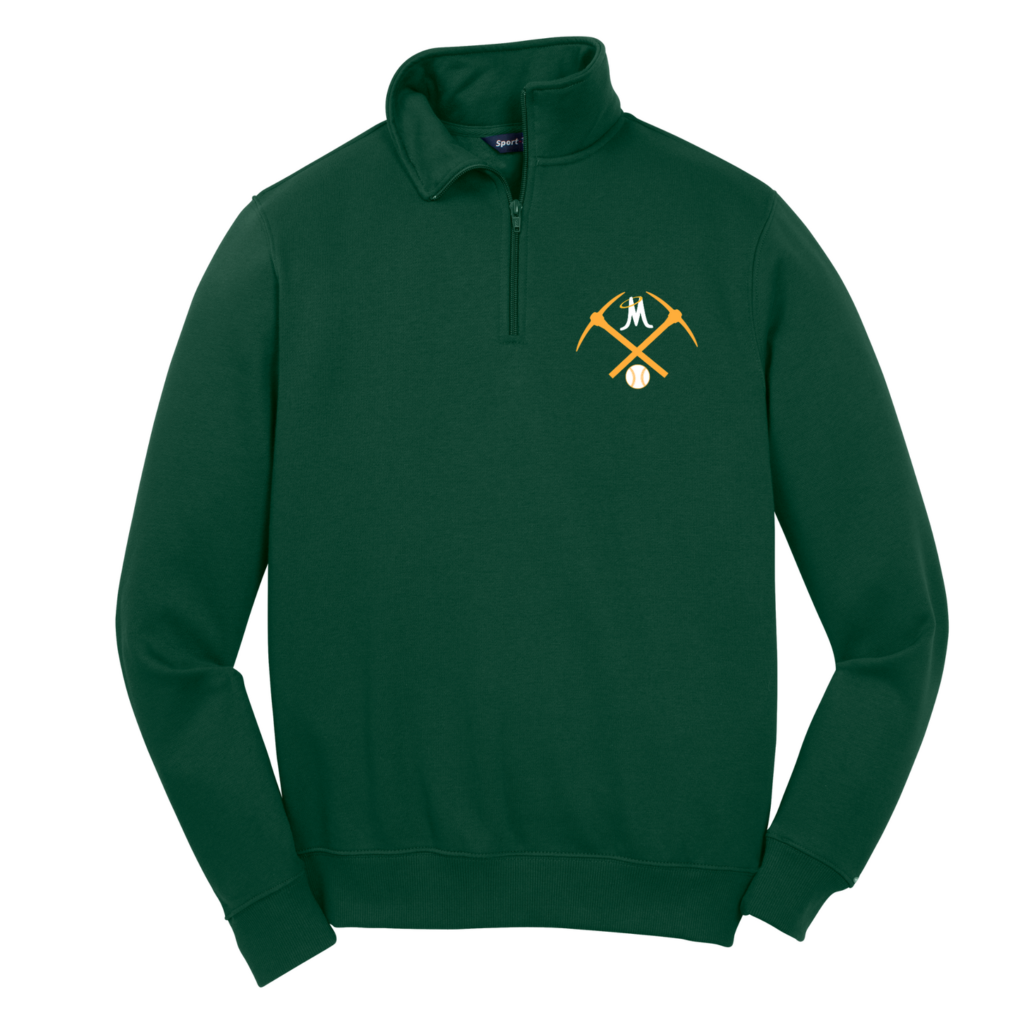 Quarter Zip Baseball Pullover