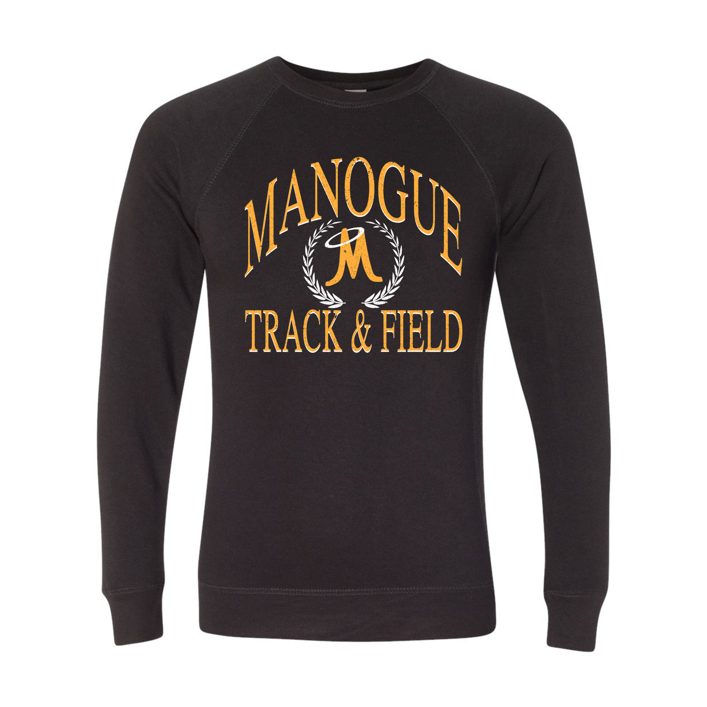 Manogue Track & Field Raglan