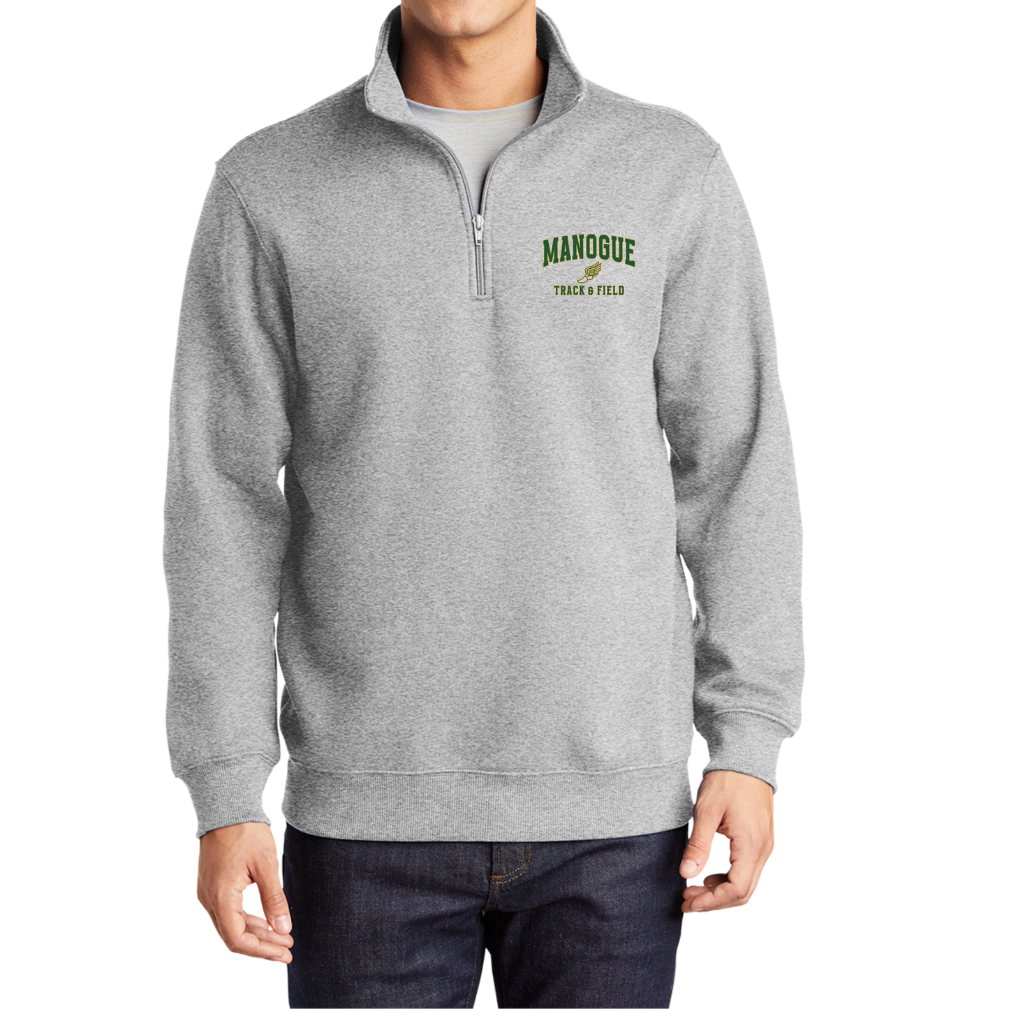 Manogue Quarter Zip Track & Field Pullover