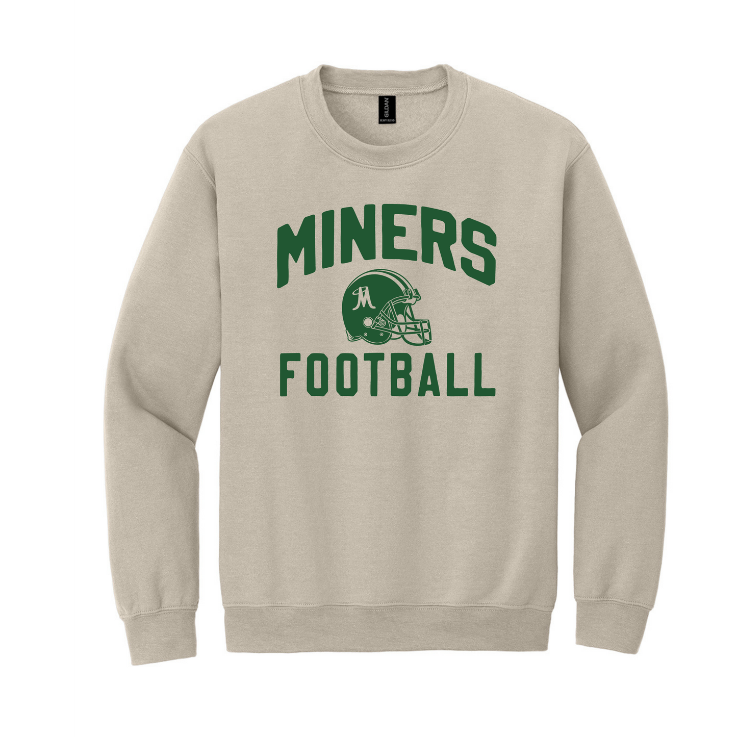 Miners Football Helmet