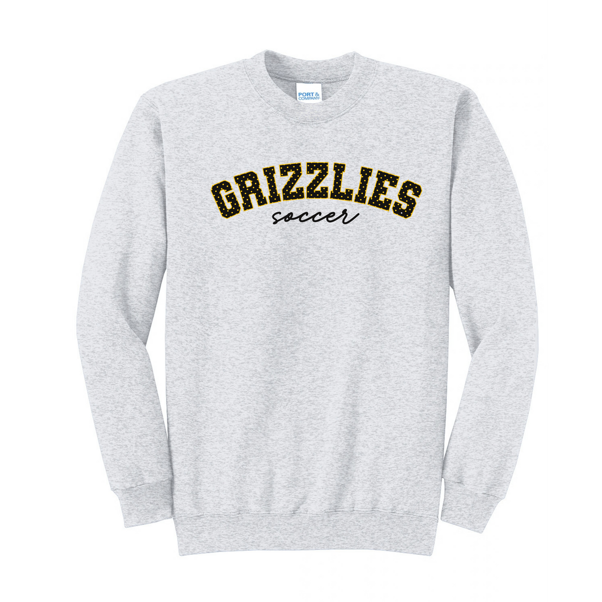 Grizzlies Soccer Polka Dot