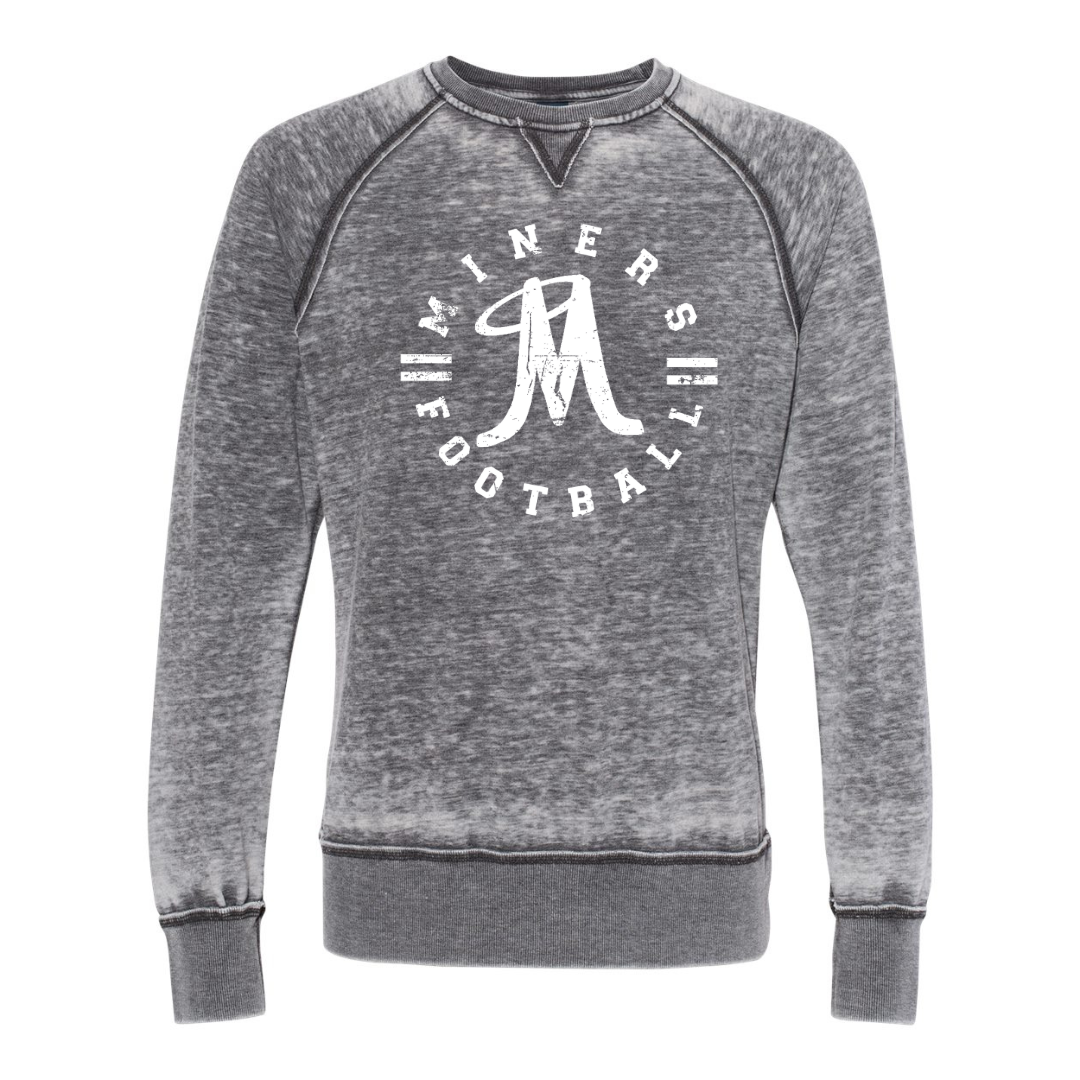 Vintage Fleece Crewneck Sweatshirt - Football