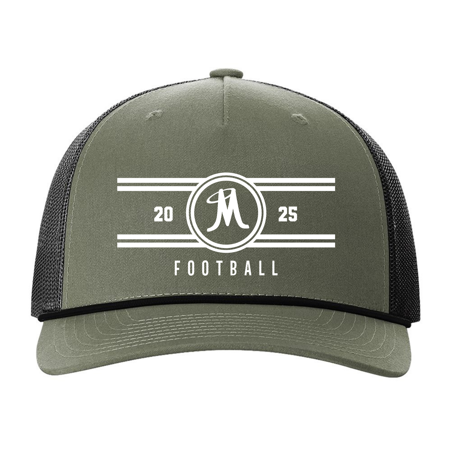 Miners Five Panel Trucker Hat Football