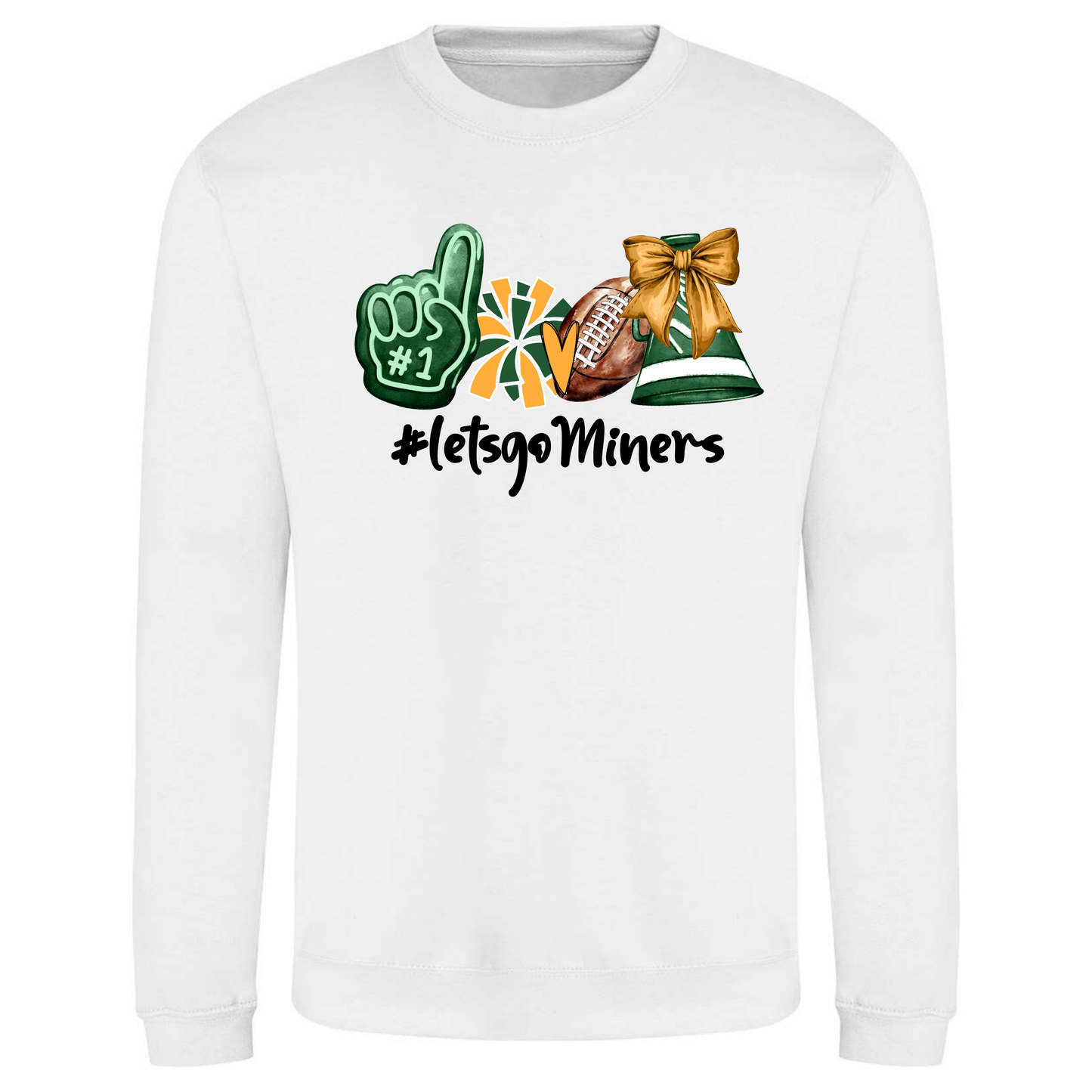 YOUTH #LetsGoMiners Cheer