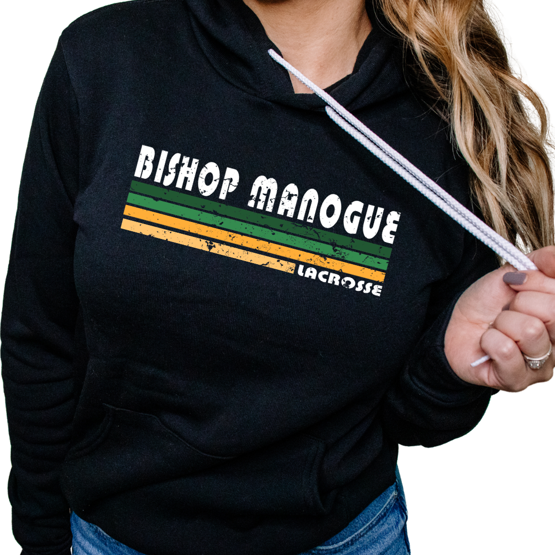Retro Stripes Hoodie - ADD YOUR SPORT
