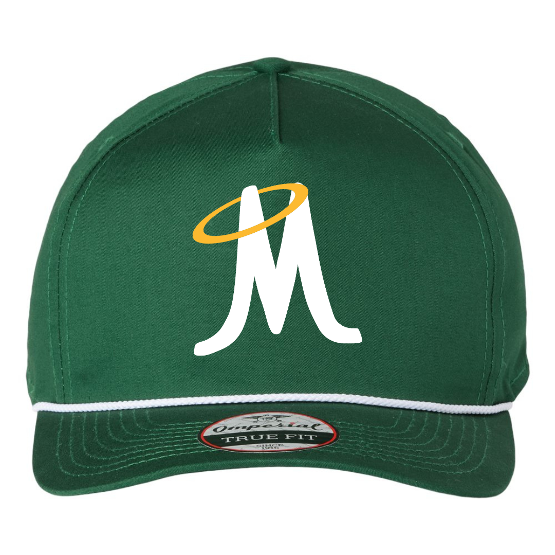 Green Retro Rope Hat