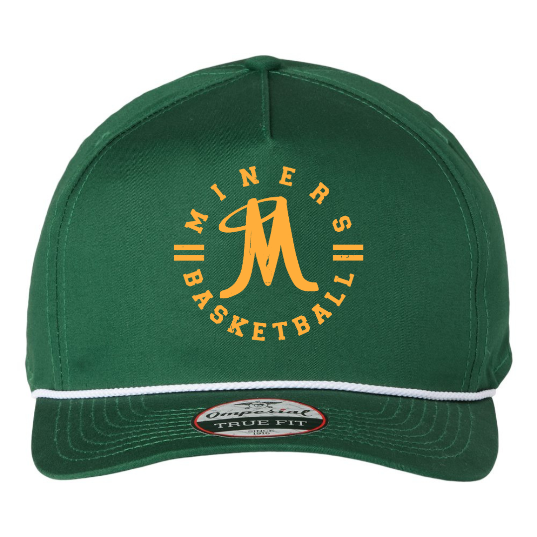 Green Retro Rope Hat
