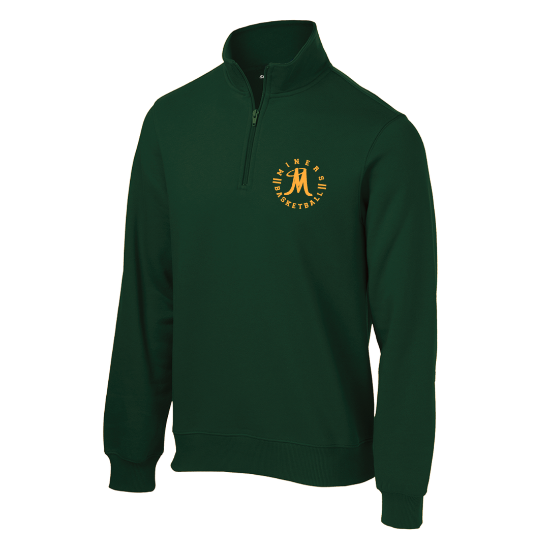 Quarter Zip Basketball Pullover