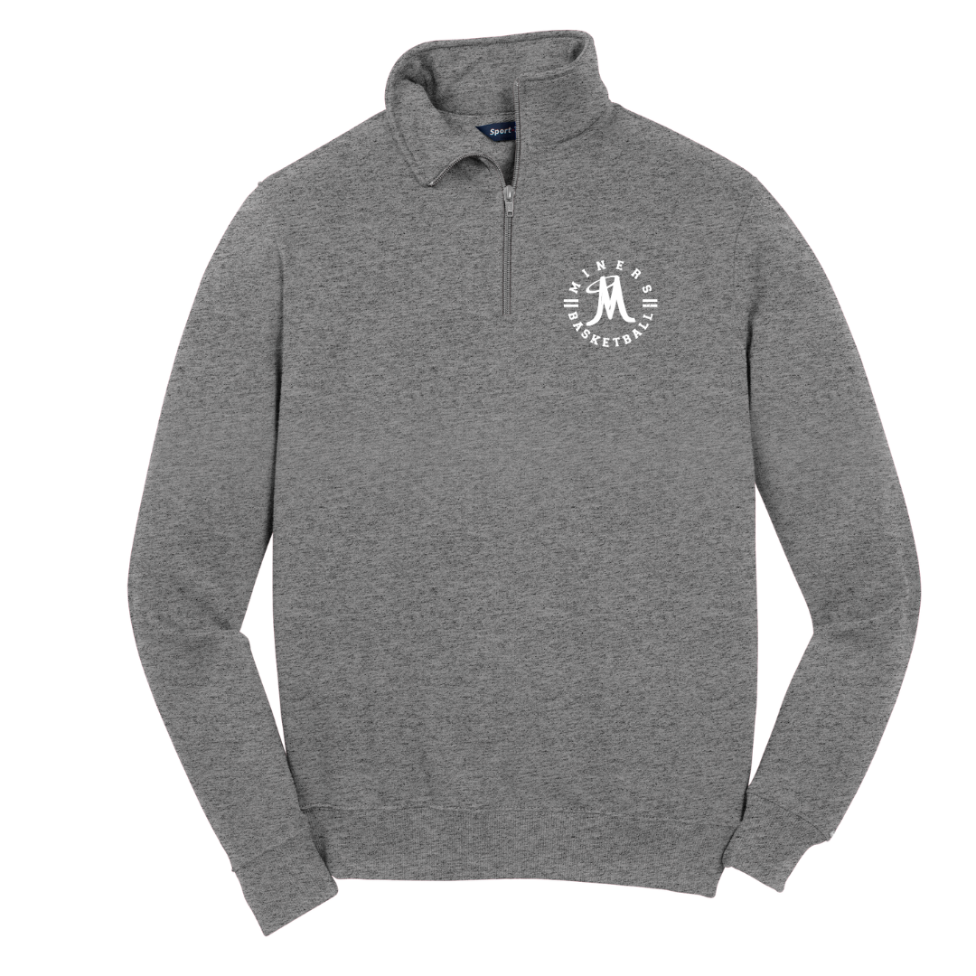 Quarter Zip Basketball Pullover