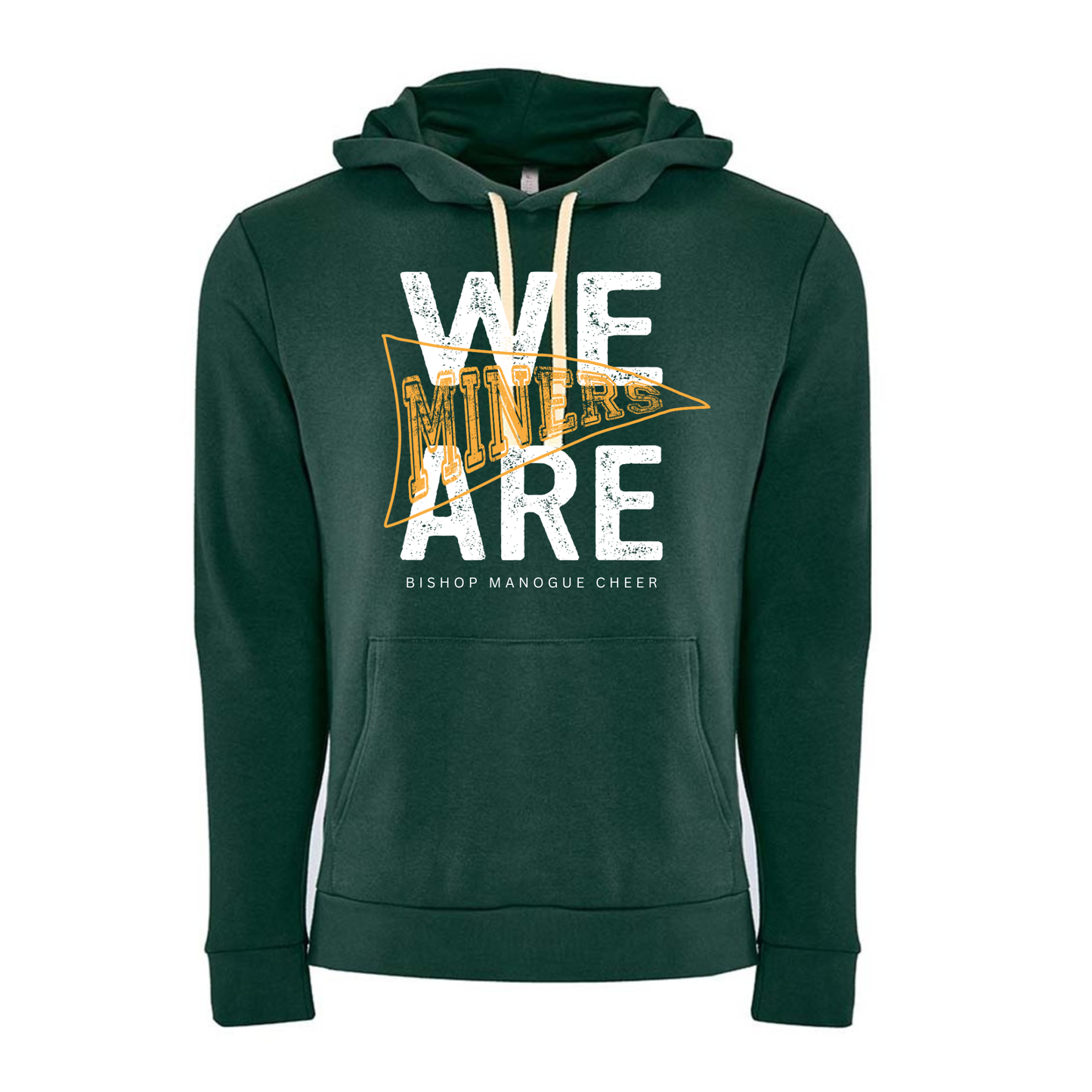 Cheer We Are Miners Santa Barbara Hoodie