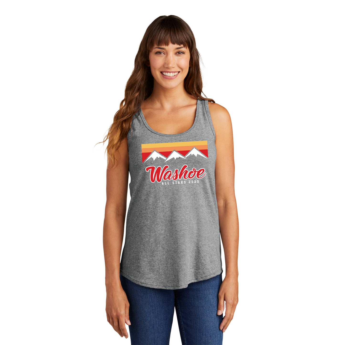 Washoe Mountain All Stars Women's Cotton Tank