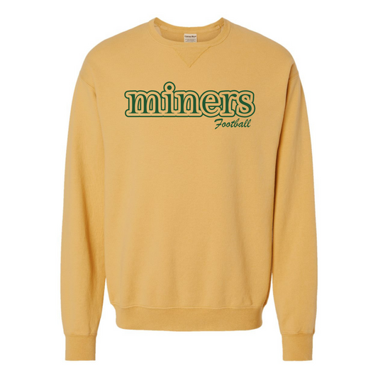 Miners Bubble Outline Football
