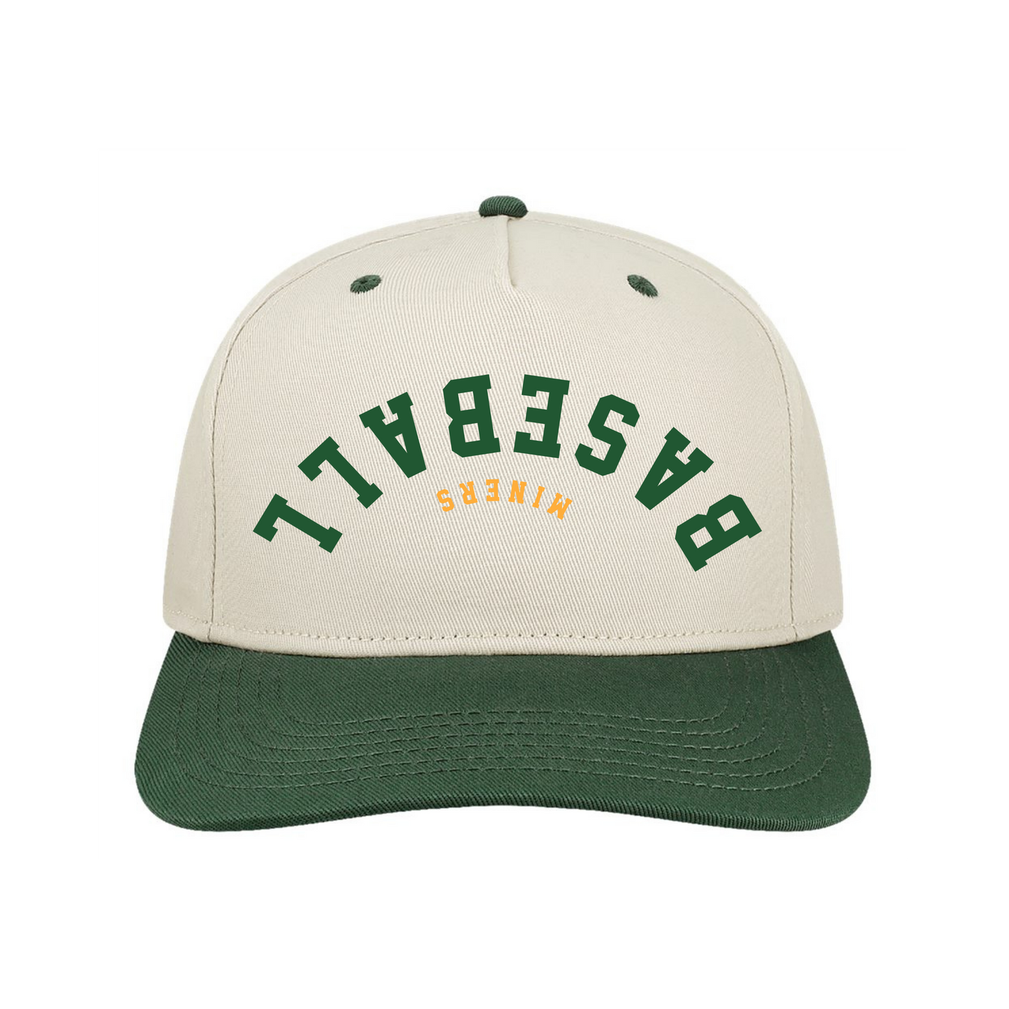 Upside Down Two Toned Baseball Trucker Hat