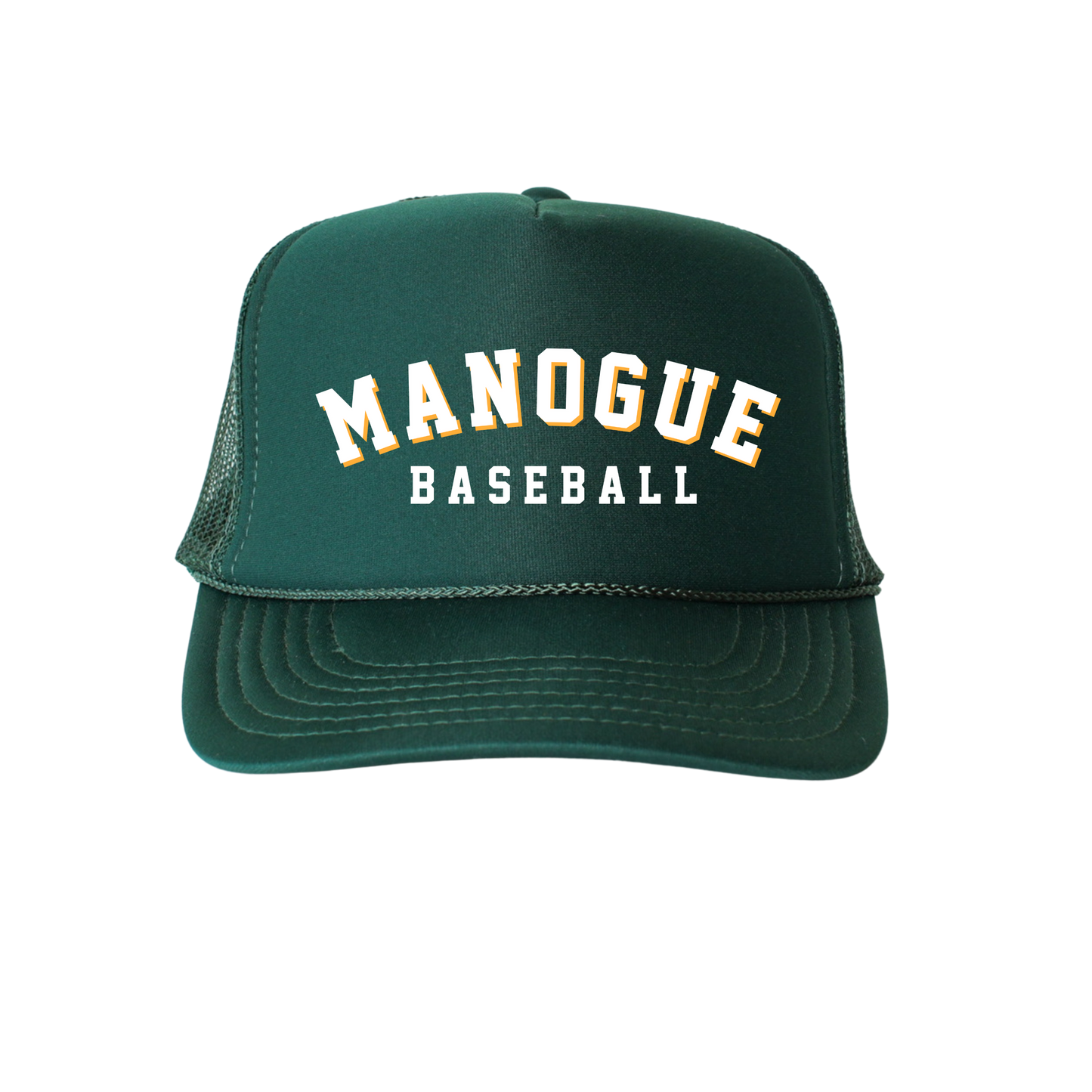 Dark Green Baseball Trucker Hats
