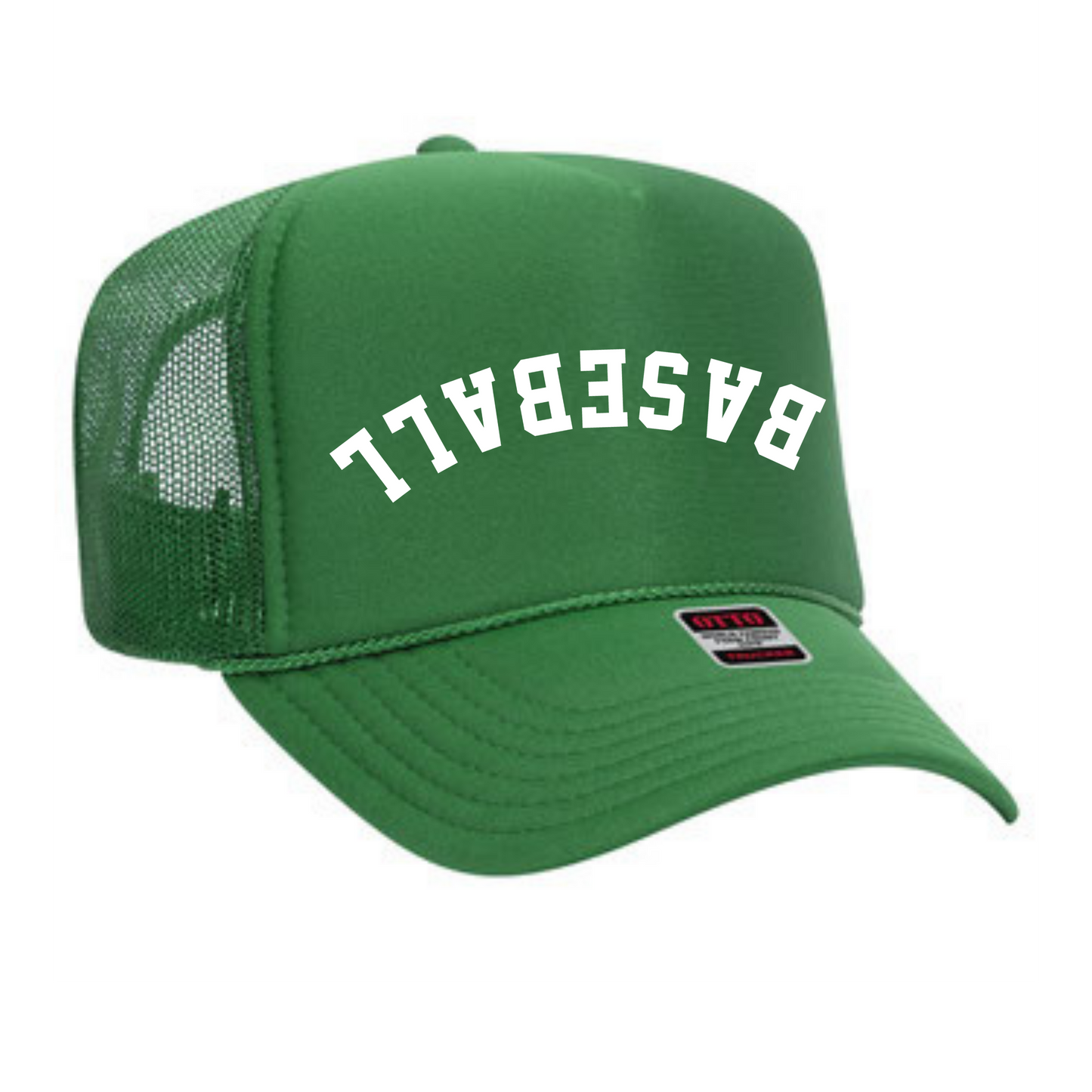 Kelly Green Baseball Trucker Hats