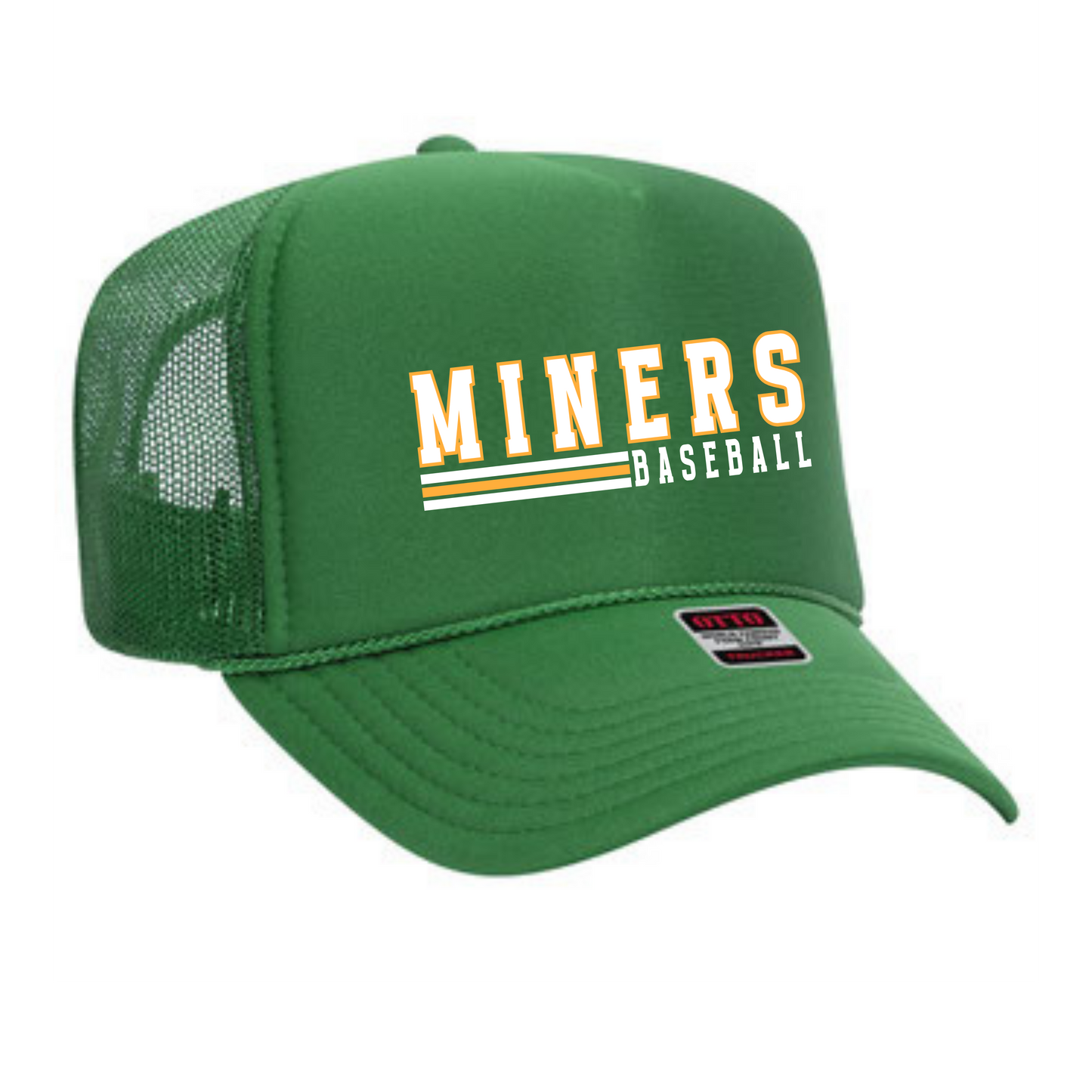 Kelly Green Baseball Trucker Hats