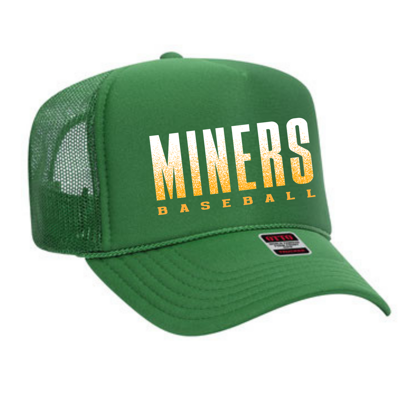 Kelly Green Baseball Trucker Hats
