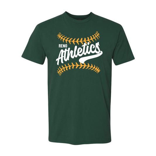 Reno Athletics Laces Baseball
