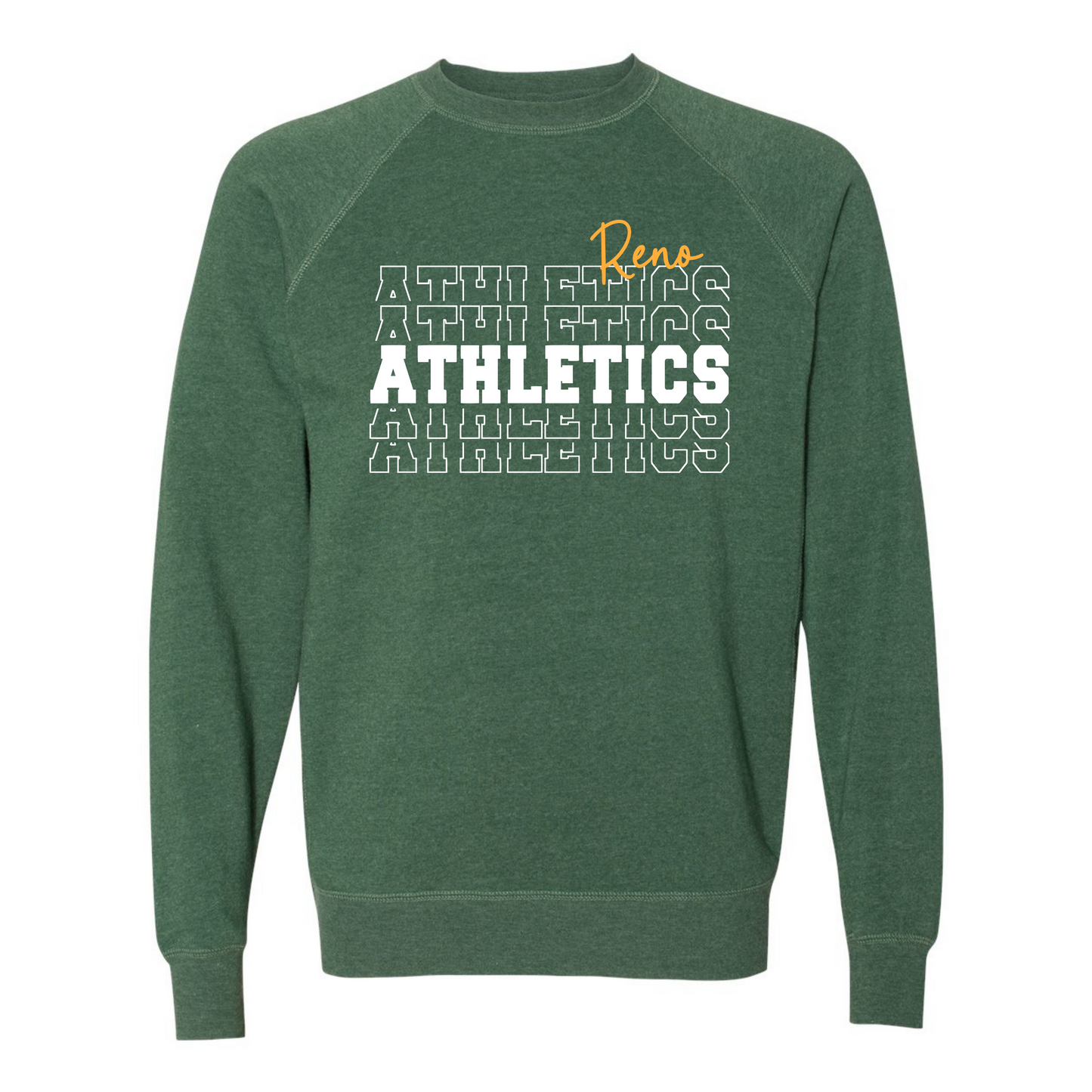 Reno Athletics Raglan Baseball