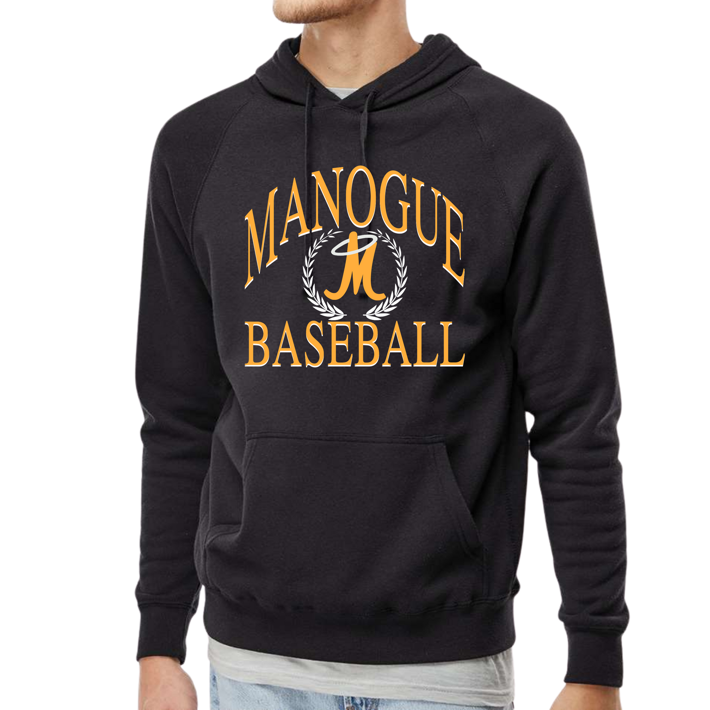 Manogue Baseball Raglan