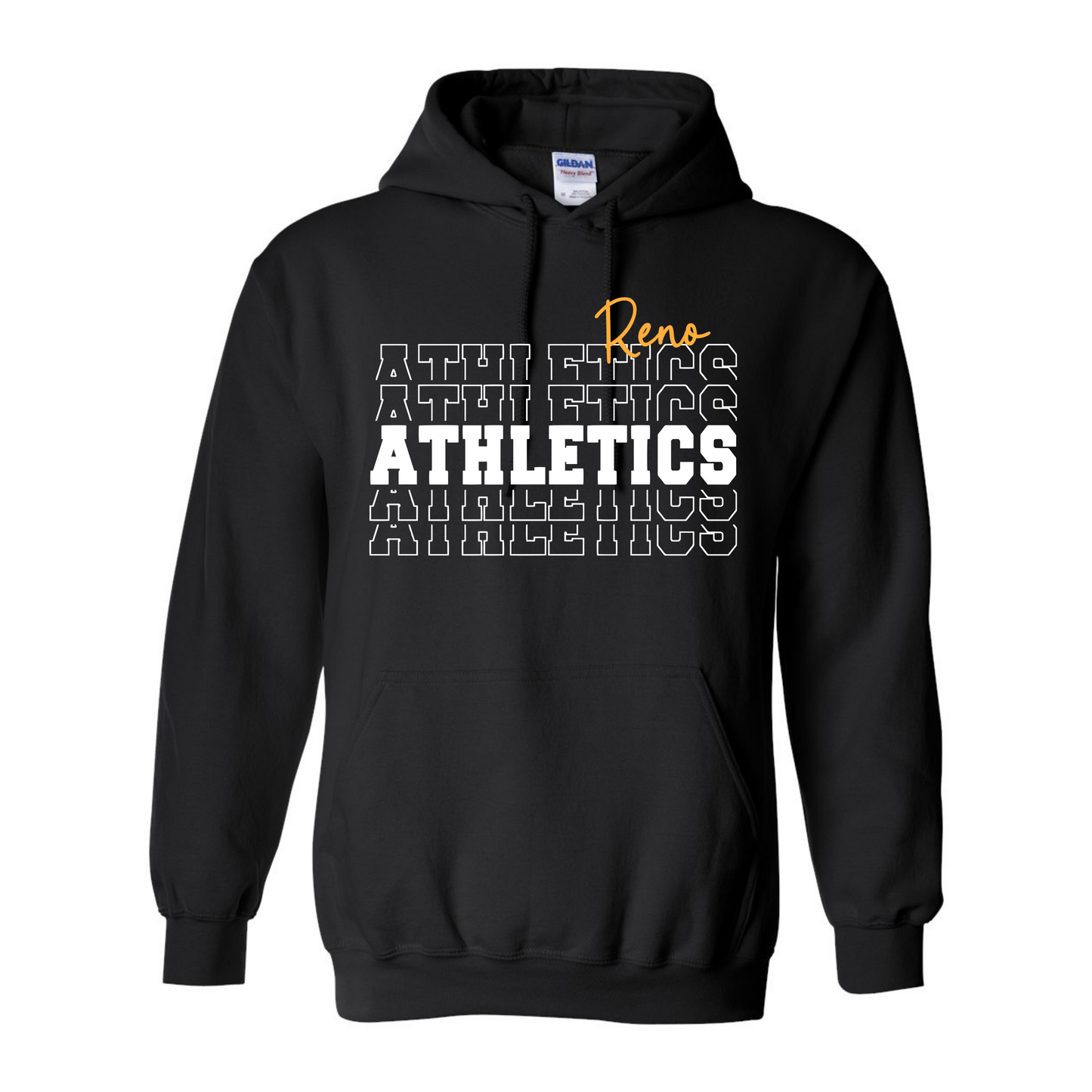 Reno Athletics Stacked Baseball