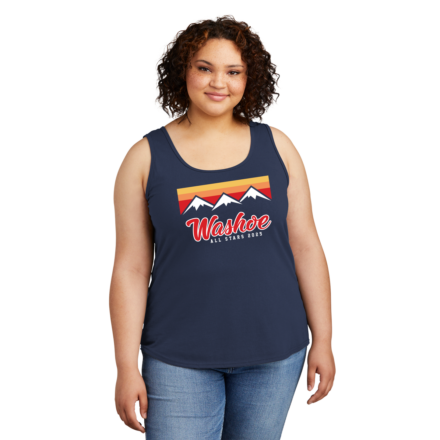 Washoe Mountain All Stars Women's Cotton Tank