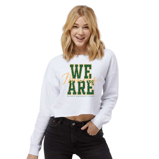 Women's Lightweight Cropped Crewneck We Are Miners