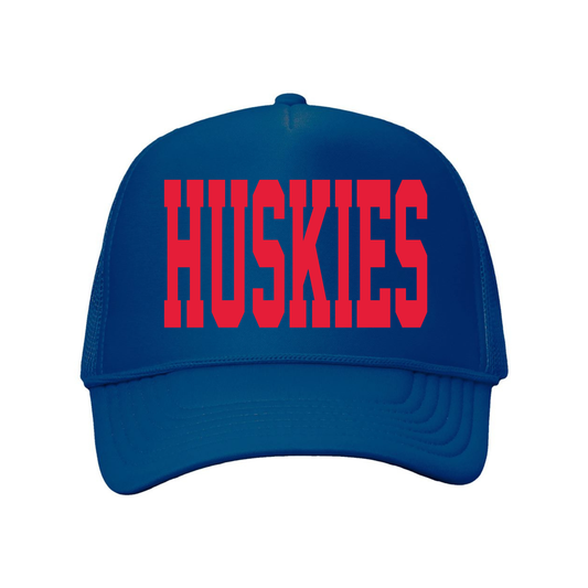 Huskies Foam Trucker Hats