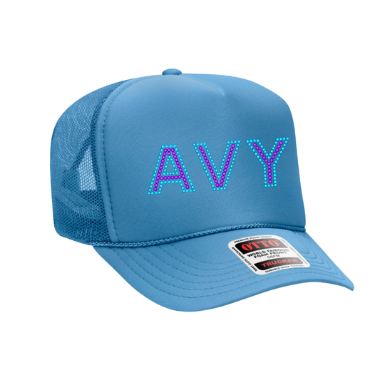 Bling AVY Trucker Hat