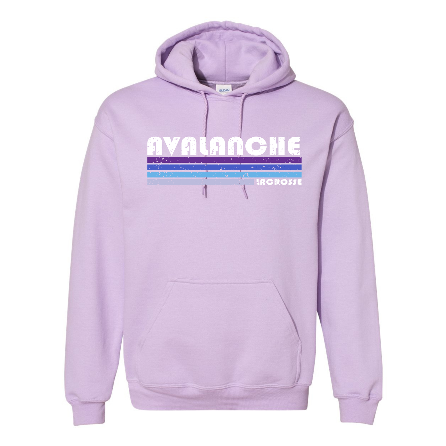 Retro Stripes Avalanche Lacrosse