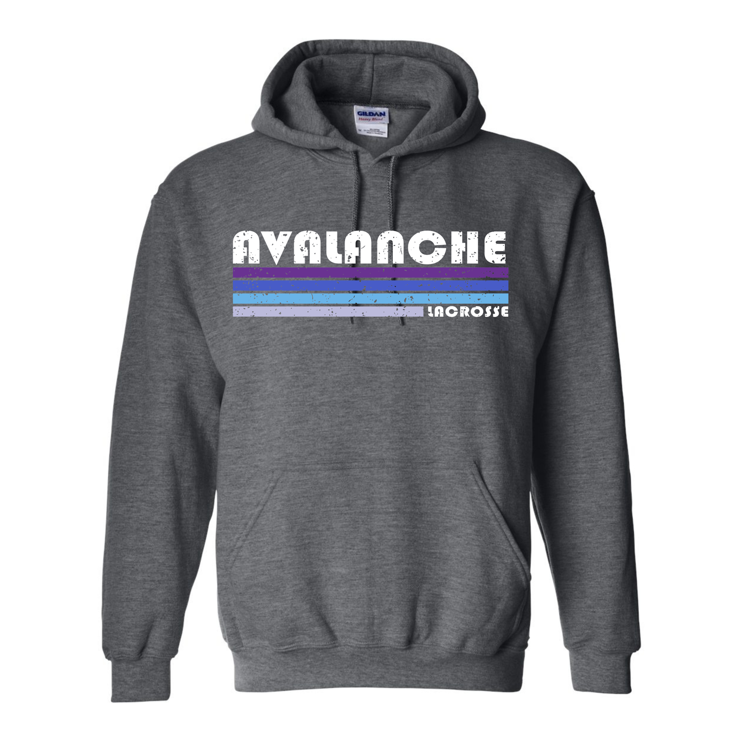 Retro Stripes Avalanche Lacrosse