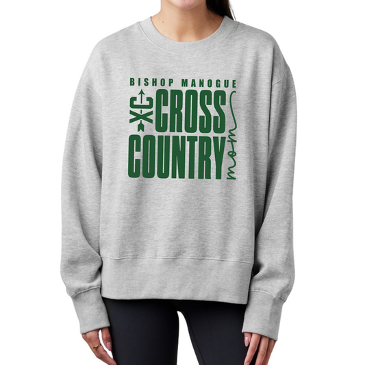XC Mom Women's Boxy Crewneck Pullover