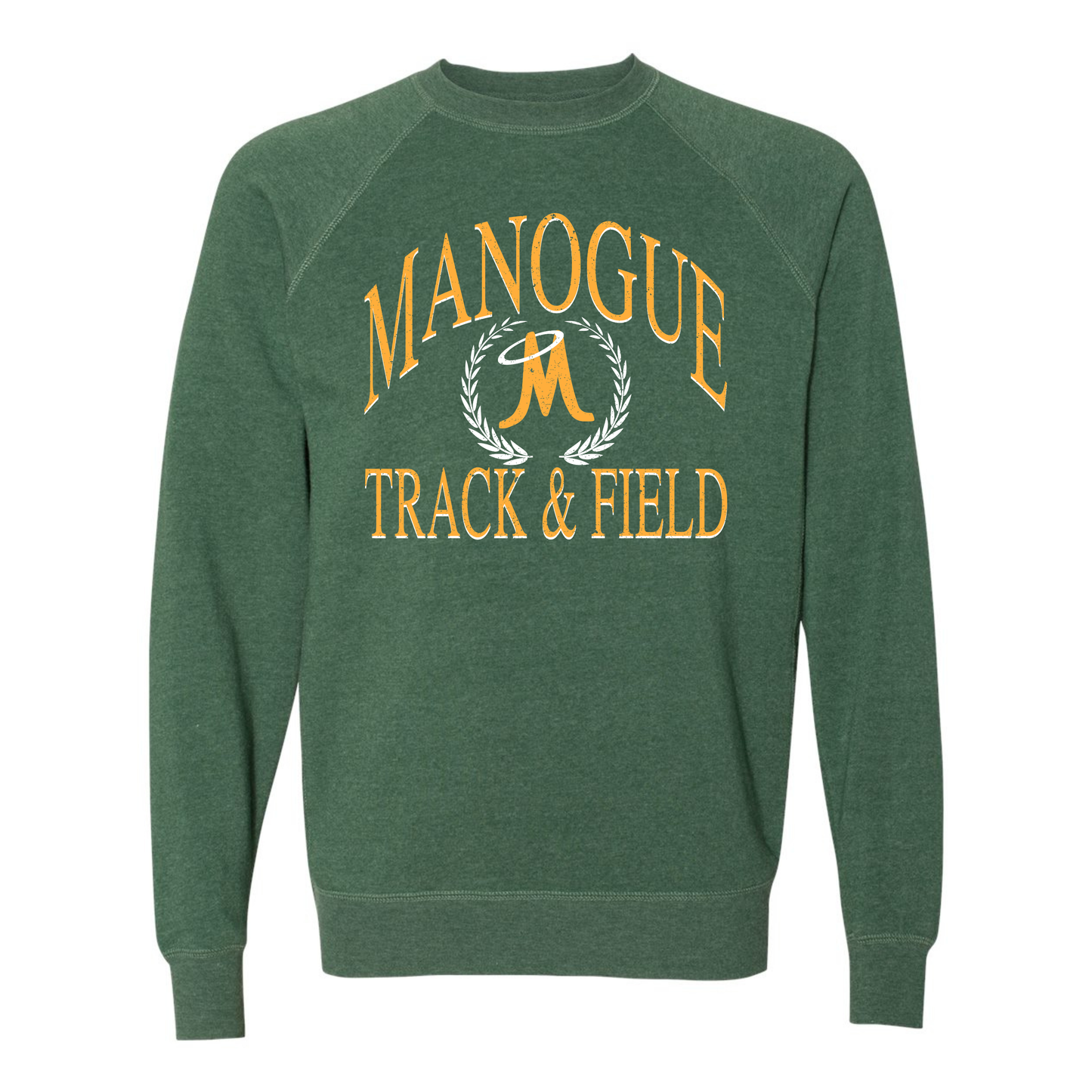 Manogue Track & Field Raglan