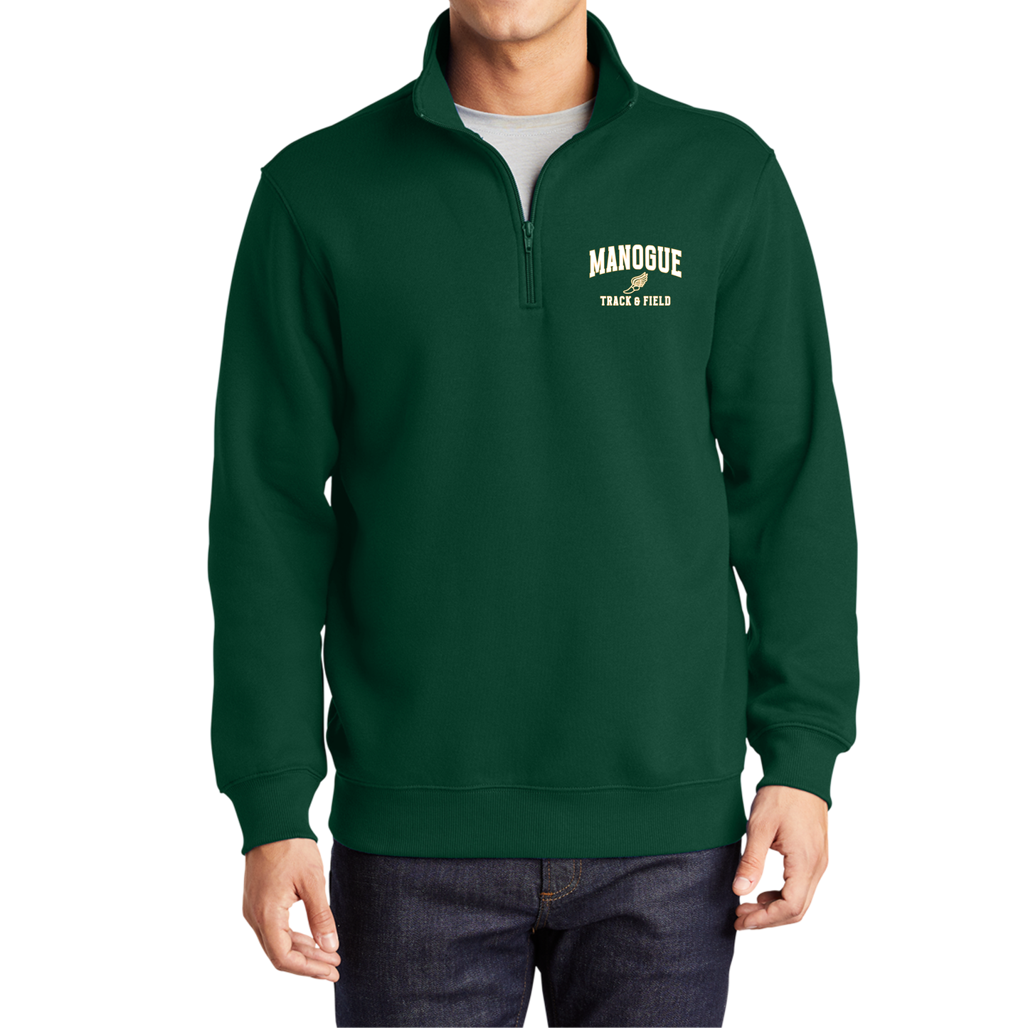 Manogue Quarter Zip Track & Field Pullover