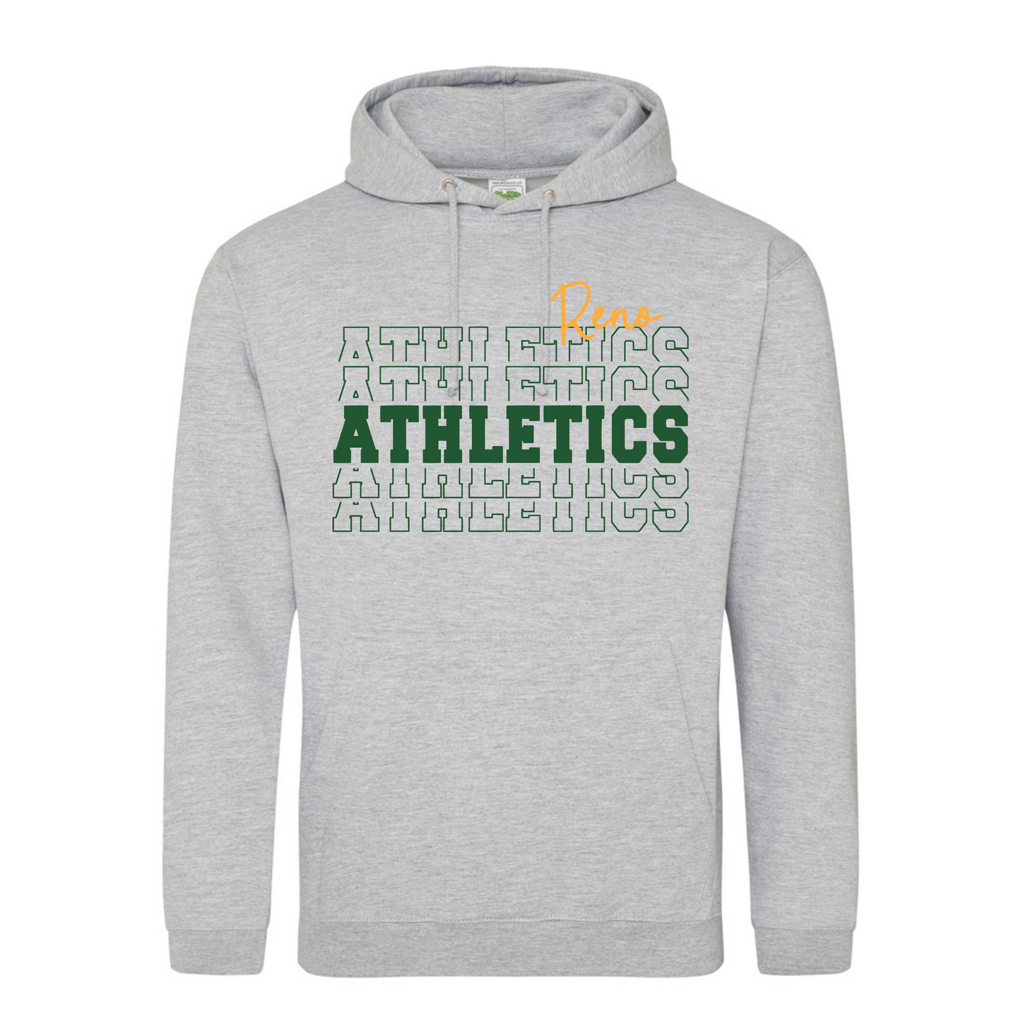 Reno Athletics Stacked Baseball