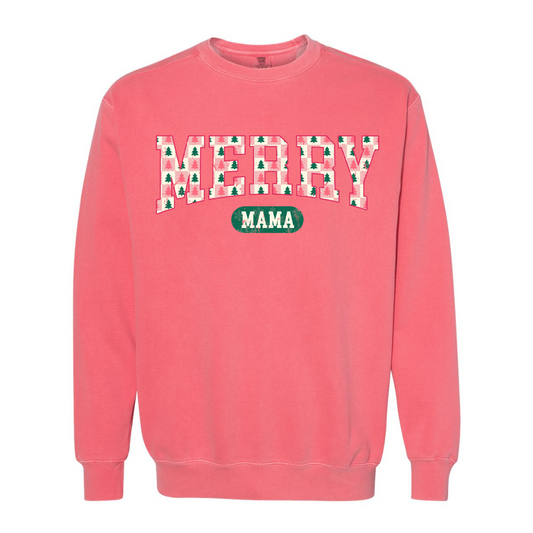 Merry Mama Pigment Dyed Sweatshirt