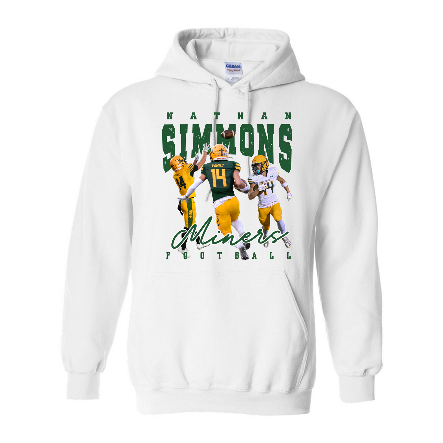 CUSTOM Photo Miners Football Shirt