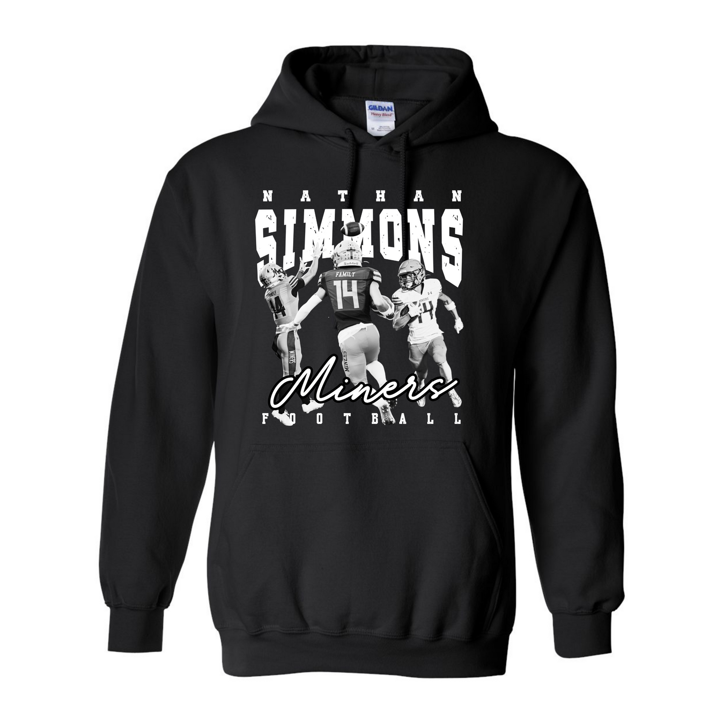 CUSTOM Photo Miners Football Shirt