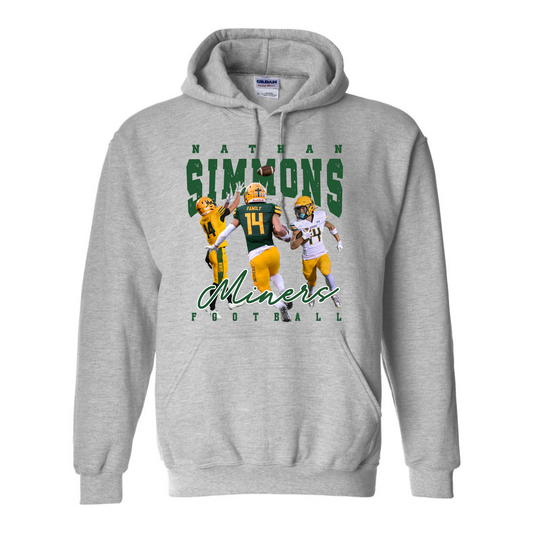 CUSTOM Photo Miners Football Shirt