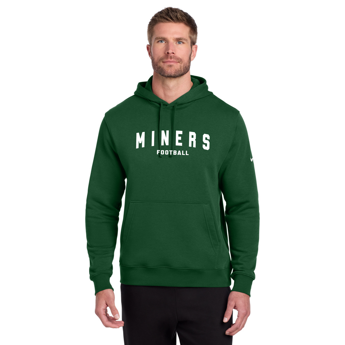 Nike Club Swoosh Pullover Hoodie - Football