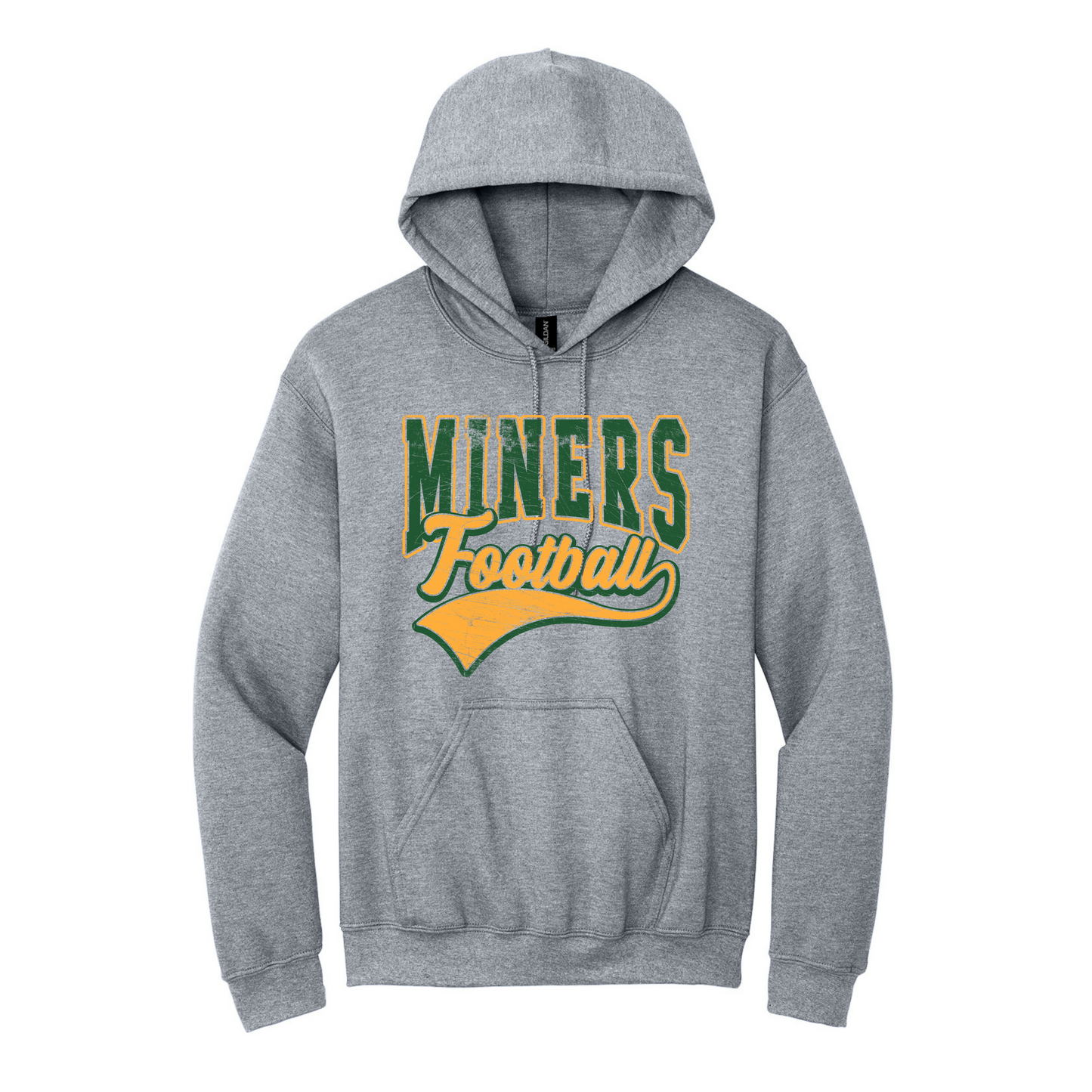 Distressed Miners Football Tail