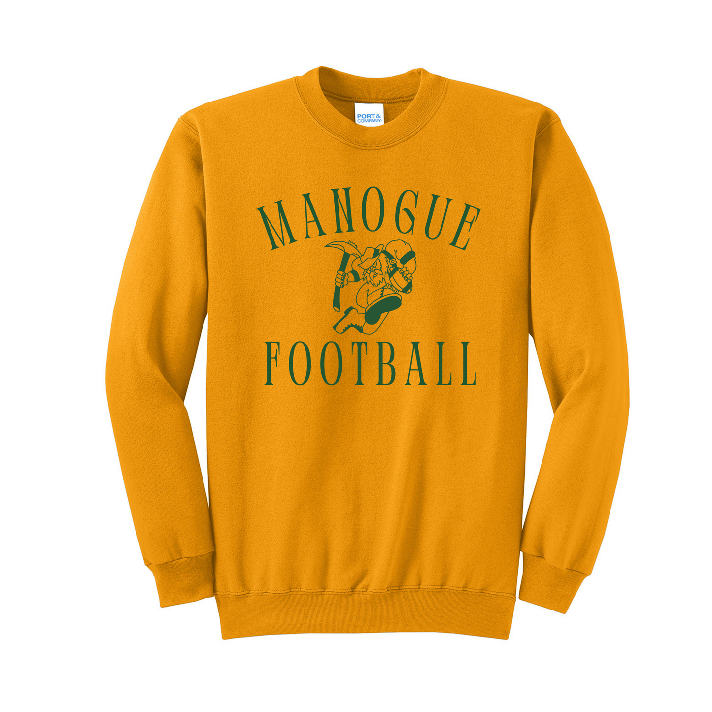 Manogue Football Miner Man