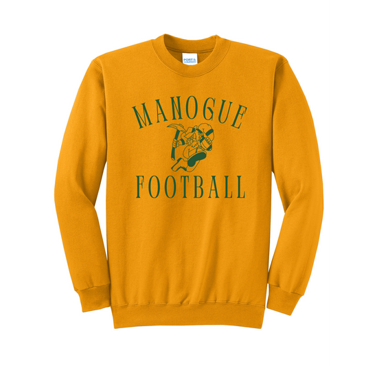 Manogue Football Miner Man