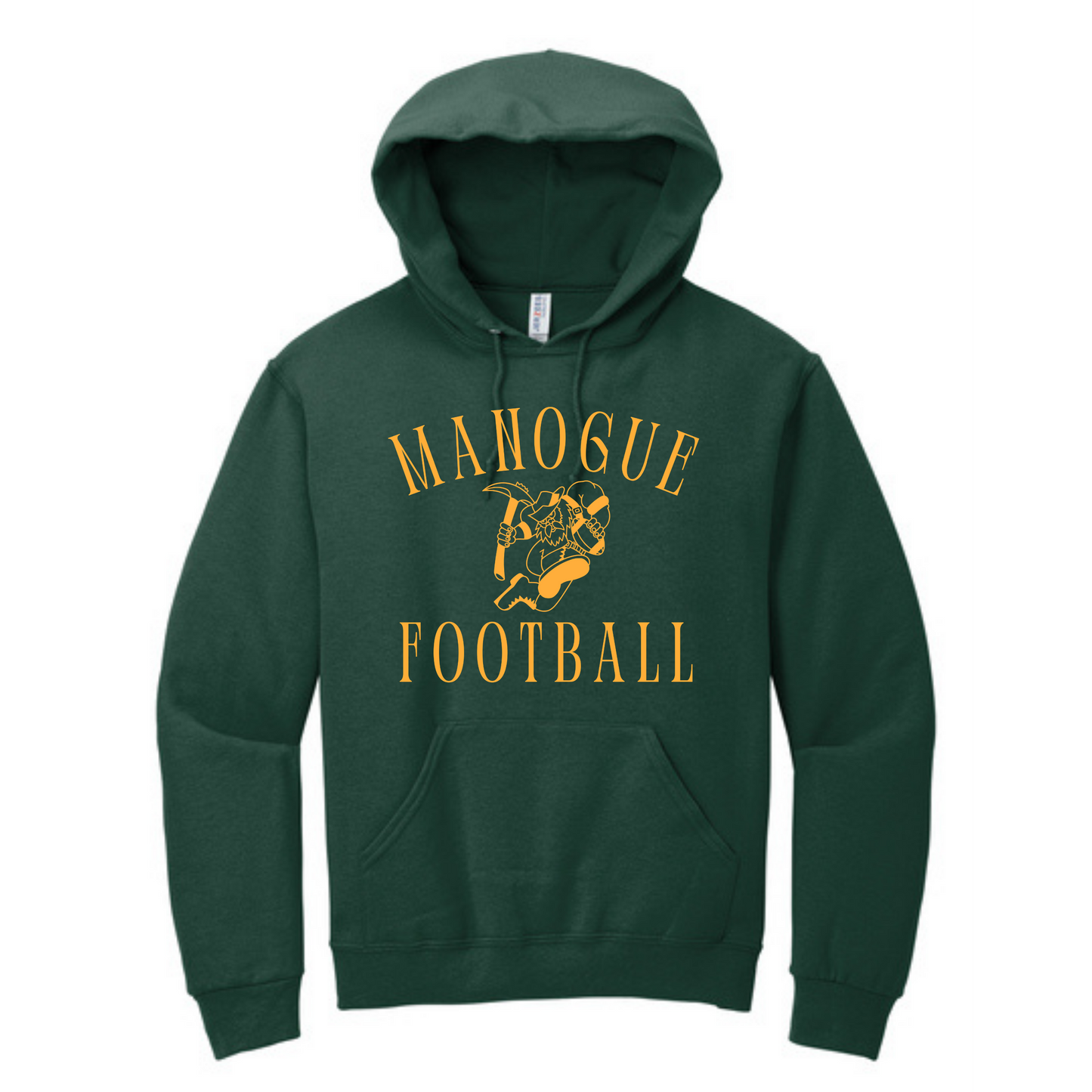 Manogue Football Miner Man
