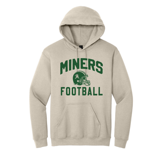 Miners Football Helmet