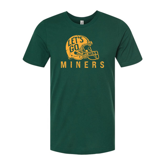Let's Go Miners Helmet