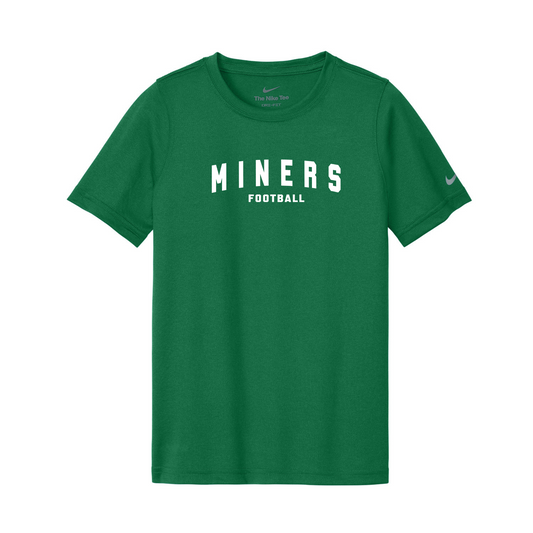 Youth Nike Miners Football Tshirt