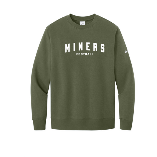 Nike Club Fleece Sleeve Swoosh Crew - Football