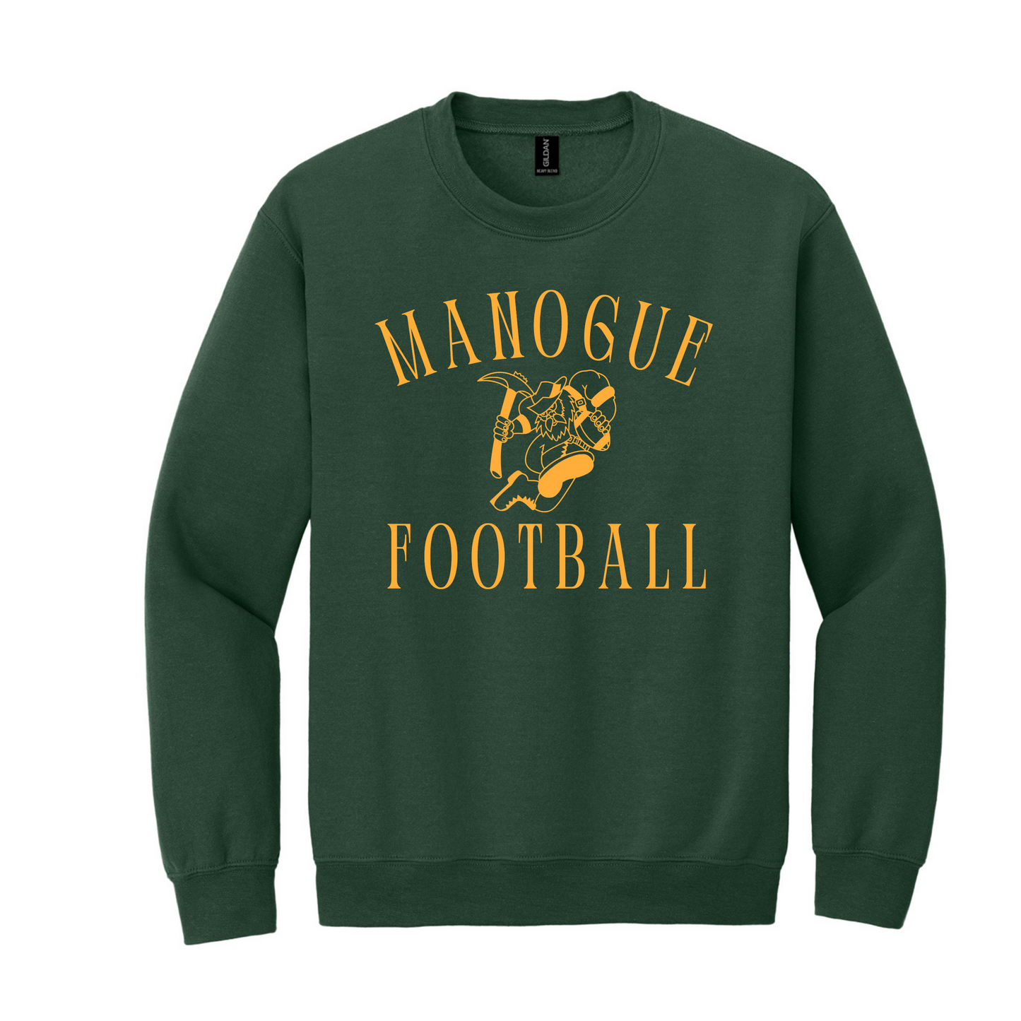 Manogue Football Miner Man